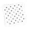 Smarty Had A Party White with Silver Dots Paper BeverageCocktail Napkins 600 Napkins, 600PK 2293-CASE - alternate 8